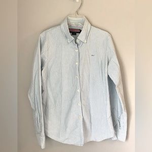 Vineyard Vine Ladies Button Down Stripe Shirt